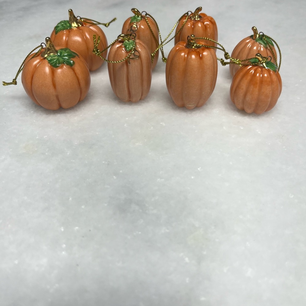 Lenox pumpkins